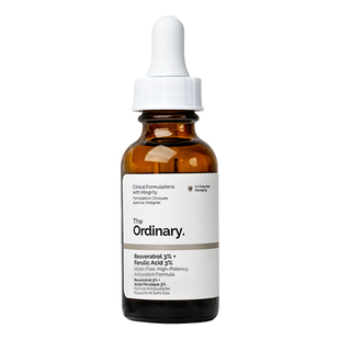 The Ordinary3%白藜芦醇阿魏酸精华液保湿抗皱去黄焕白提亮抗氧化