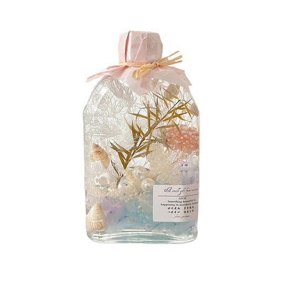 漂浮瓶干花永生花创意礼物浮游花