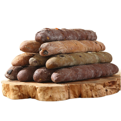 抹茶坚果棒面包全麦巧克力橙皮丁蔓越莓不加蔗糖代餐健身法棍饱腹