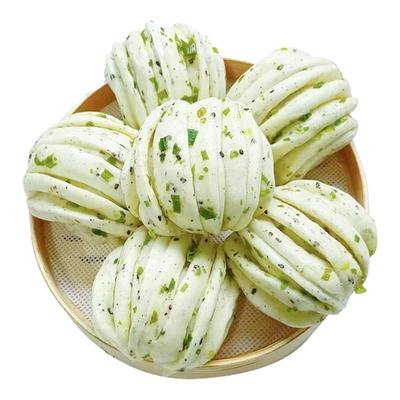 山东纯手工葱油大花卷咸味葱花馒头营养早餐速食方便面食葱香卷子