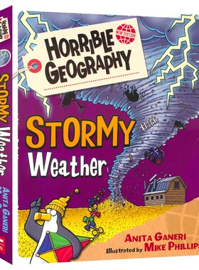 Horrible Geography Stormy Weather 可怕的地理 风暴天气 自然灾害 青少年百科科普 探险故事 英语地理课外读物 英文原版进口图书