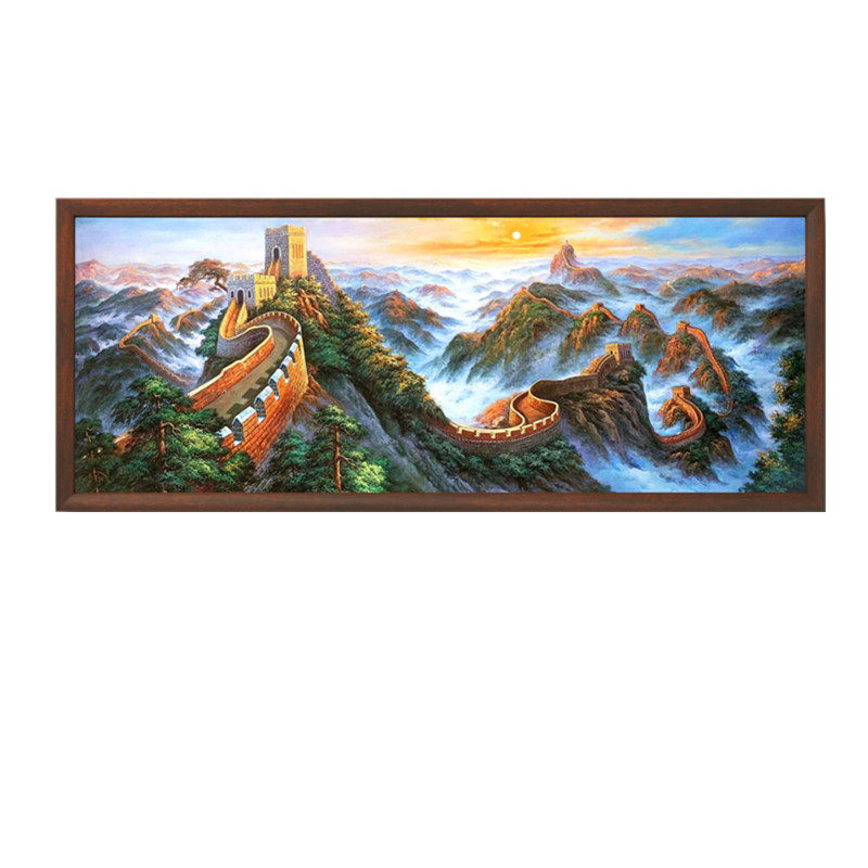 万里长城大厅办公室酒店风景油画