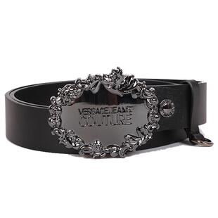 VERSACE JEANS COUTURE/范思哲 男士皮革刻花板扣皮带礼盒300154