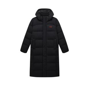 【王鹤棣同款】特步中长款羽绒服男款春季新款加绒加厚保暖外套