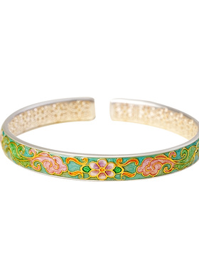 宫里上新揽芳足银999手镯