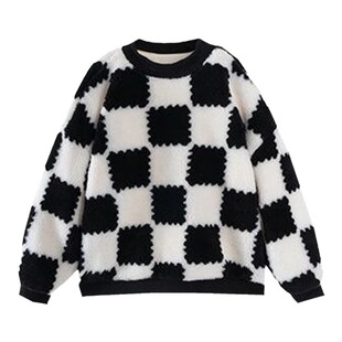 女童卫衣加绒加厚2025秋冬季新款外套韩版洋气中长款宽松连帽上衣