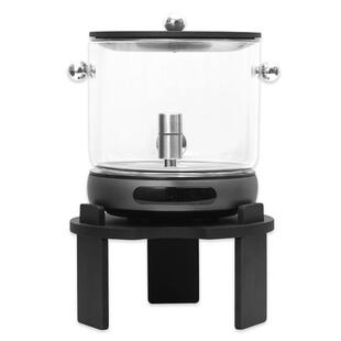 大容量全玻璃烧水耐高温冷水壶带龙头保温炖煲茶桶凉水罐家用酒店