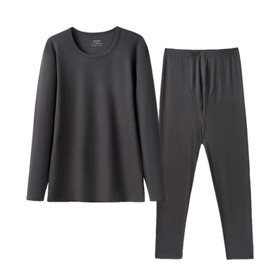 秋衣秋裤套装女内穿圆领无痕打底