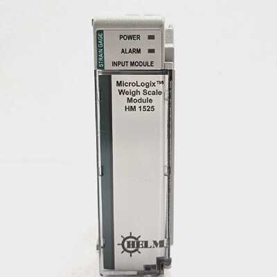 HELM INSTRUMENT CO MICROLOGIX HM-1525-WSM WEIGH SCALE INPUT