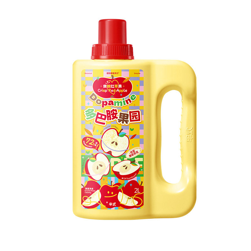 多巴胺果园系列洗衣液清洁不伤手