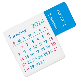 SEASON台湾四季可爱卡通月份索引贴月历分隔贴月计划表日历贴纸心形箭头学习办公商务月度标签贴手账工具周边