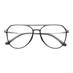 男士潮超轻双梁配近视眼镜痞帅眼镜tr90大框架女变色防蓝光复古轻