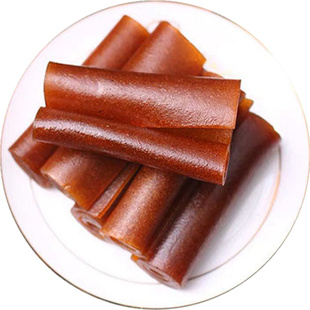 老式山楂卷棒棒果丹皮山楂片干条无糕糖酸甜蜜饯果脯小包装零食
