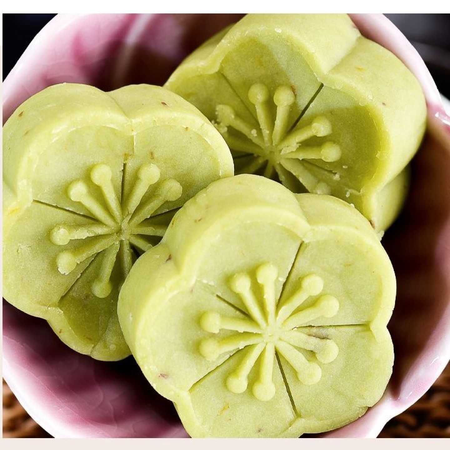 古磨坊桂花糕桂林特产绿豆糕桂林桂花糕抹茶味桂花糕网红手工美食