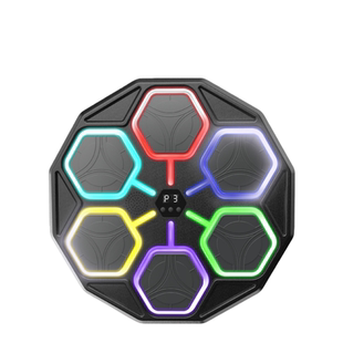 音乐拳击机儿童打击反应室内电子靶散打训练器材家用成人墙靶解压