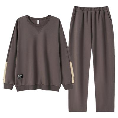 睡衣男士春秋拉架棉长袖家居服