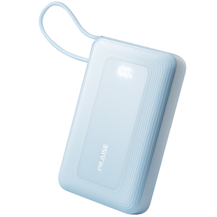 【充电宝3C认证】2026新款磁吸背夹无线充电宝快充大容量20000毫安超薄小巧便携自带线移动电源适用小米苹果