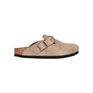 [夏季新品]BIRKENSTOCK驼色包头拖金属扣平底勃肯鞋REVOLVE