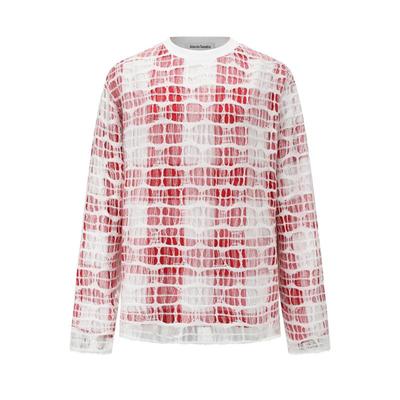 AlexiaSandra假两件长袖T恤