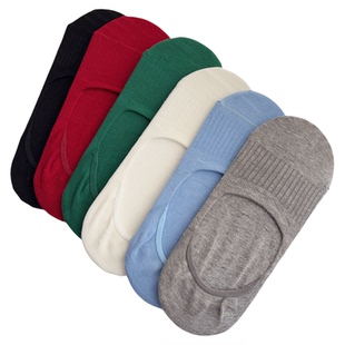 春夏船袜薄款浅口纯棉隐形访华硅胶不掉跟低帮女士袜子GOODFA