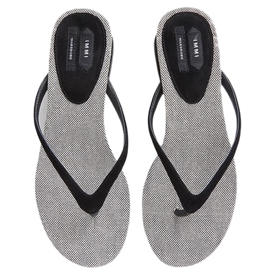 IMMI  设计师品牌 25春夏新品圆头平底/粗跟人字拖鞋SOLSOL买手店