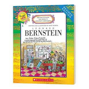 英文原版 Leonard Bernstein Revised Edition 伦纳德·伯恩斯坦-伟大的作曲家 英文版 进口英语原版书籍