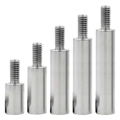 不锈钢圆形单头阴阳加长螺柱