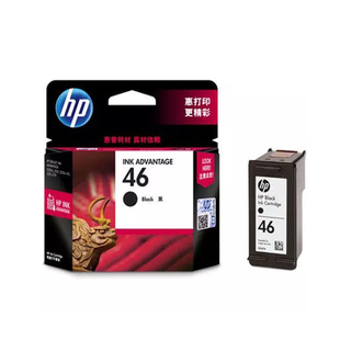 原装惠普46墨盒 Deskjet 2020hc 2520hc 2029 2529 4729 黑色彩色