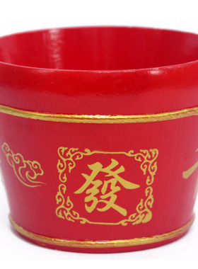 杉木实木日进斗金米斗