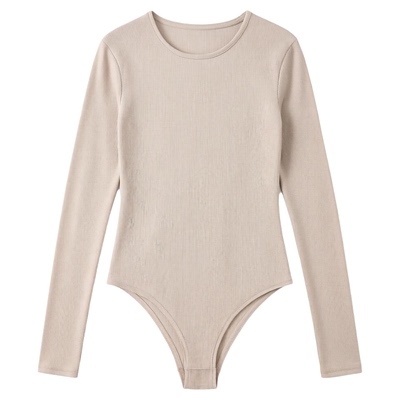 Long Sleeve Slim Fit Versatile Bodysuit长袖修身百搭连体衣女