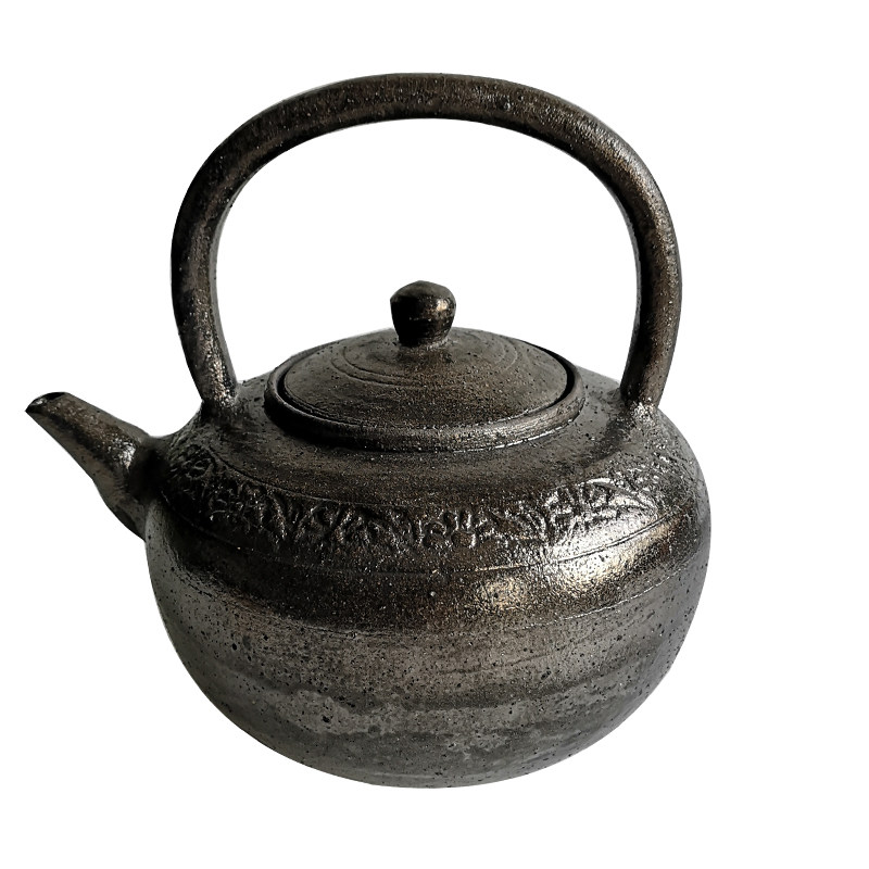 平定黑砂壶煮茶壶专用酒精炉茶具