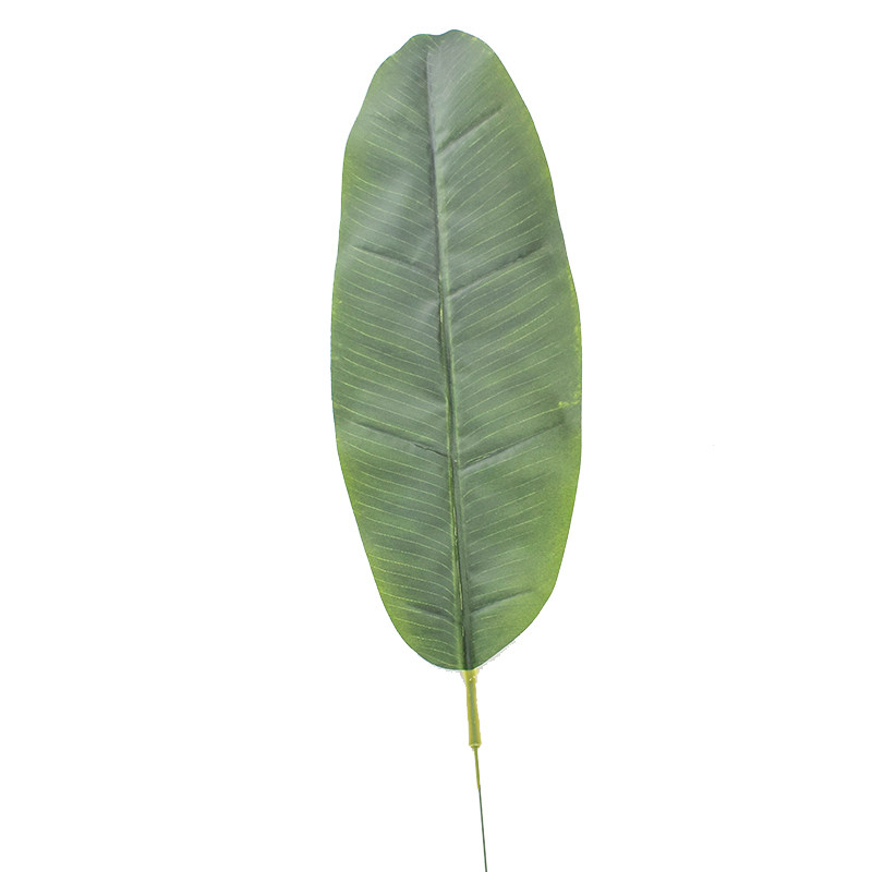 仿真芭蕉叶假香蕉叶假树叶绿叶冰箱水果陈列摆设装饰舞蹈道具叶子