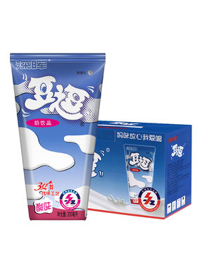 深晖经典豆逗酸奶饮品学生早餐奶