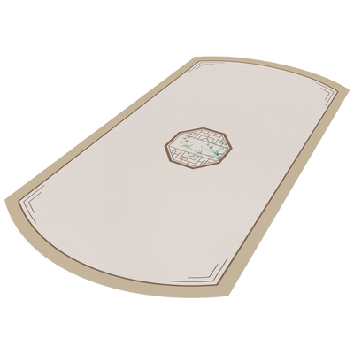 新中式椭圆形防水防油桌布