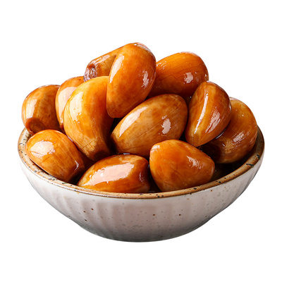 酱油泡蒜头酱香开胃菜腌制下饭菜