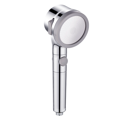 【背面带硅胶刷！】日本3档增压淋浴花洒