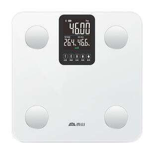 香山电子秤家用体重秤精准体脂秤减肥专用智能小型标准耐用充电称