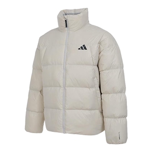 adidas阿迪达斯冬男短款立领保暖休闲羽绒服运动外套 KQ5498