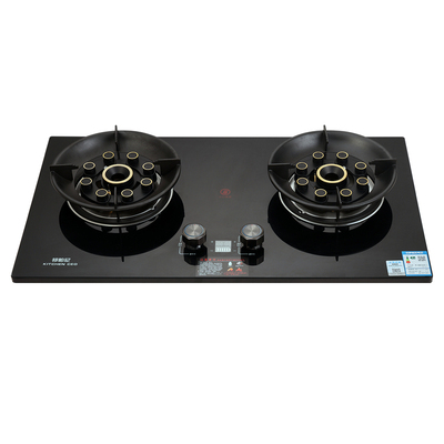 意大利邦帕尼煤气灶家用双灶天然气灶燃气灶台嵌入式炉具猛火定时