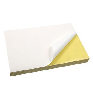 耐撕扯背胶相纸A4防水不干胶打印纸PP合成纸PET哑光喷墨激光打印