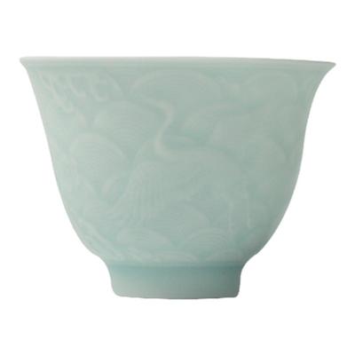 三勤堂雕刻海水仙鹤纹