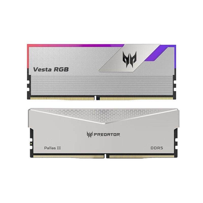 宏碁掠夺者DDR5内存16G*2 24G*2 6000 8000 C28 C26 AMD冰刃影峰