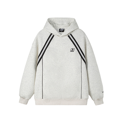 FORNINES美式插肩袖连帽卫衣