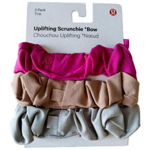 代购lululemon Uplifting Scrunchie 瑜伽运动休闲发圈发带头绳