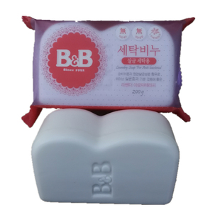 韩国保宁皂洗衣皂200g*3块装薰衣草香新生宝宝儿童肥皂婴儿尿布皂
