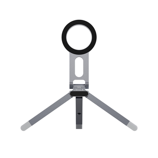 【2025新款磁吸三脚架】iWALK爱沃可手机支架便携可折叠桌面三角支撑铝合金M6扩展口直播拍摄网课视频会议架