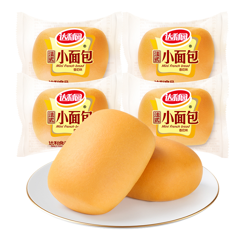 达利园法式小面包健康营养早餐软面包蛋糕点心零食整箱5斤批发