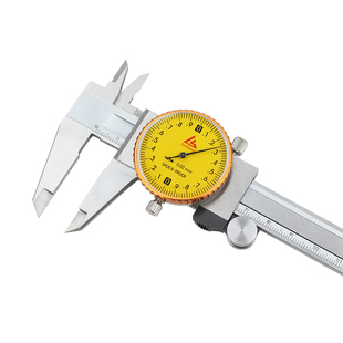日本三量带表卡尺0-150mm高精度不锈钢代表油游标卡尺0-200-300mm