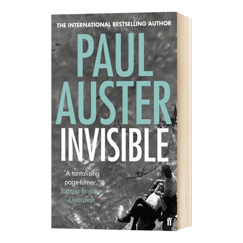 无形 隐形 英文版 Invisible 英文原版文学小说 Paul Auster 保罗奥斯特代表作 原版进口英语书籍 Faber & Faber
