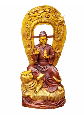 大号药王铜孙思邈骑虎铜像百岁药王神医圣铜器定做名医半身像摆件